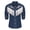 Navy, variant on Men's Cowboy Western Long Sleeve Shirts Casual Fringe Printed Hippie Slim Fit Collar Button down Shirt Lightweight Comfortable Retro Stylish T-Shirts Army Green XL