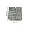 thumbnail image 2 of 1pc Simple Square Anti-Choke Suction Cup Interactive Slow Feeder Mat For Dogs, 2 of 5