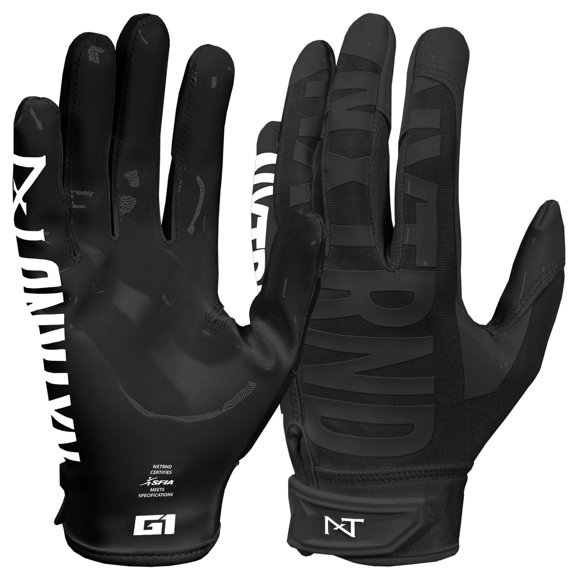 Guantes de Fútbol Americano NXT NXTRND G1 Pro Hombre Talla S Negra