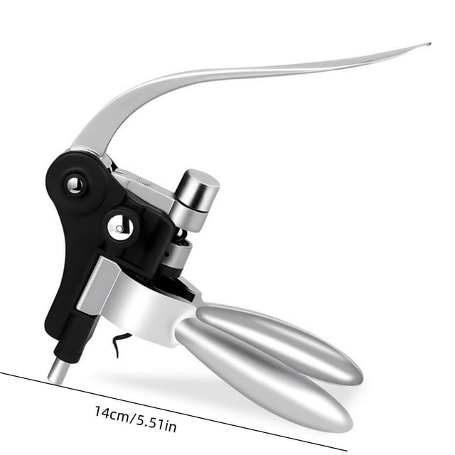 SDNall Wine Bottle Opener Wine Stoppers for Wine Bottles Alloy Head Manual Bottle Opener, Grape Wine Bottle Opening Tool, Durable Bar Accessory, Home Kitchen Essential Corkscrews for Wine Bottles