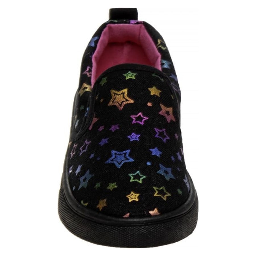 Nanette Lepore Girl Slip-on Canvas Shoes - Black, Size: 13 - image 5 of 5