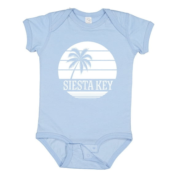 Inktastic Siesta Key Florida Beach Trip Boys or Girls Baby Bodysuit