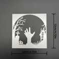 thumbnail image 4 of Plantilla para troqueles de corte de metal Lapoo Halloween Ghost Hand, 4 of 4