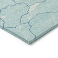 thumbnail image 4 of Addison Rugs Chantille Indoor/Outdoor Transitional Lines Aqua Washable Rectangle Rug, 10' x 14', 4 of 6
