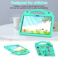 thumbnail image 6 of K-Lion Kids Case for Samsung Galaxy Tab A8 10.5 (2022) (X200/X205) EVA Foam Cute Cartoon Case with Built-in Kickstand Shockproof Portable Case for Samsung Galaxy Tab A8 10.5",Mintgreen, 6 of 9
