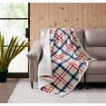 thumbnail image 4 of Eddie Bauer Plaid Plush Fleece Throw, 4 of 4
