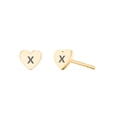 thumbnail image 1 of Boucles d'Oreilles Clous Initiales, 1 of 2