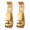 Gold, variant on Black Metal Wall Candle Sconce Set Of 2 Spanish Baroque Decor