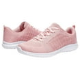 thumbnail image 7 of NEWMAL Women's Travel Walker Sneaker light weight casual shoes（8 PINK）, 7 of 7