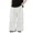 White, variant on Krdevn Boys Solid Drawstring Wide Leg Parachute Pants Fall Summer Lightweight Windbreaker Trousers with Pockets 6-7 Years,Black