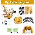 thumbnail image 2 of KNACKTOYZ 6 Channel Remote Control Crane Toy for Kids - 50.4 inch RC Tower Crane with LED Lights & Sounds, 680&Acirc;&deg; Rotation Lift Construction Vehicles, Excavator Toy fo, 2 of 6