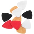 thumbnail image 2 of SHISUYAN 10 Pcs Assorted Color Felt Picks Guitar Picks Plectrums for Ukulele, 2 of 8