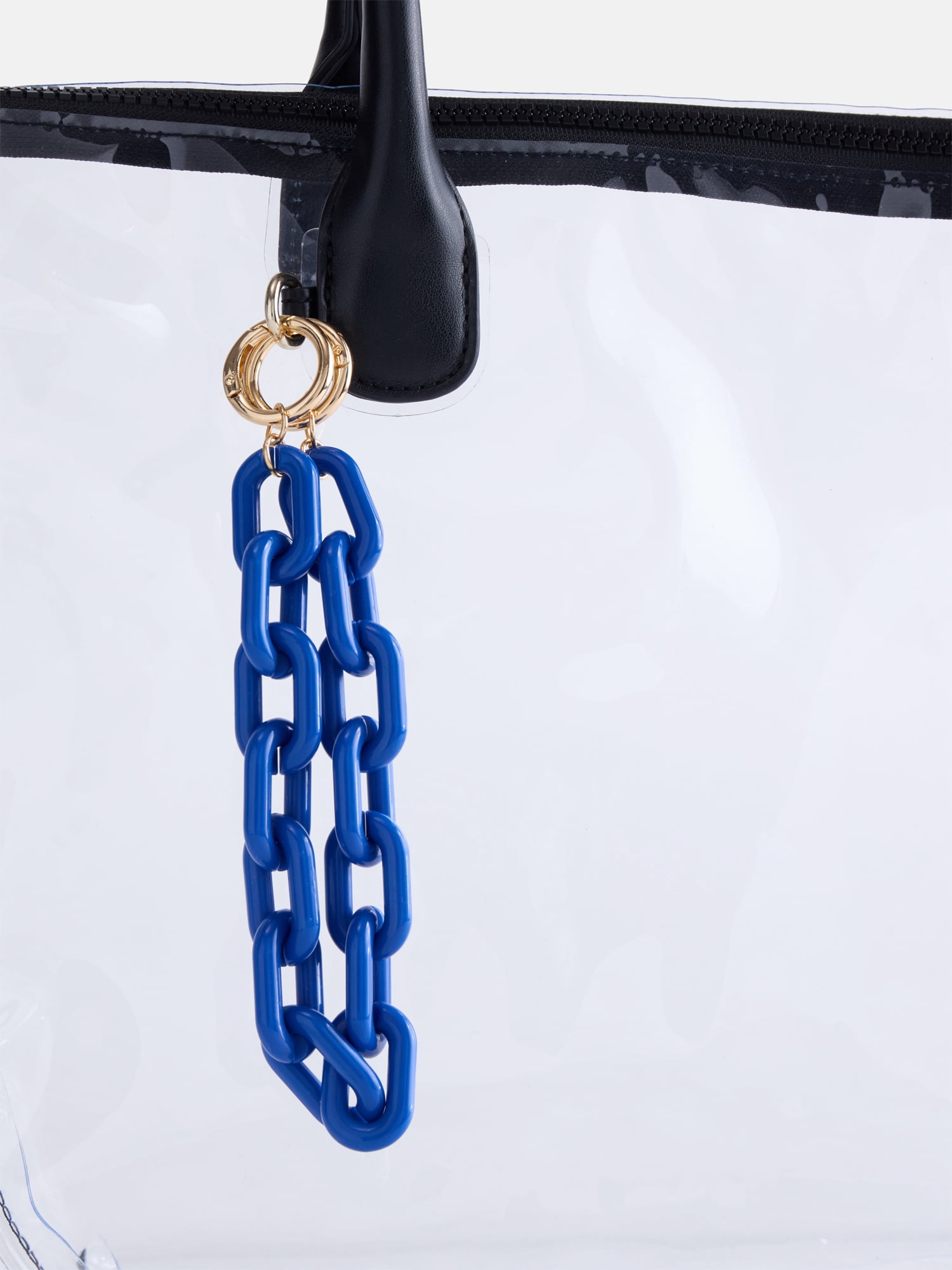 No Boundaries Women’s Game Day Chain Swag Charm, Cobalt