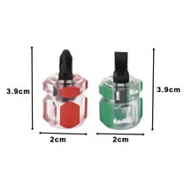 4Pc Small for Stubby Flat Head /Cross-Head Screw Driver Screwdriver Repair Tools