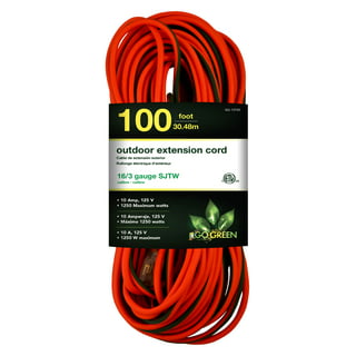 100' Outdoor Extension Cords