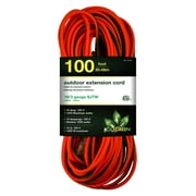 GoGreen Power (GG-13700) 16/3 100 SJTW Outdoor Extension Cord, Lighted End, 100 Ft