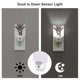 thumbnail image 3 of Fotbe American Giraffe Style Luz Nocturna LED, Luz de Noche con Sensor de Luz Natural de Anochecer a Amanecer, Se Enchufa a la Pared, Blanco Cálido 0.5W-EU, 3 of 7