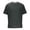 Dark Gray, variant on 2Xl Tall Shirts for Men Black Shirt Men Men's Solid Color Fashion T-Shirt Round Neck Top Short Sleeve T-Shirt Casual Going Out Shirt for Man