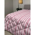 thumbnail image 2 of Geometric Rhombus Down Alternative Comforter, Funny Illustration of Colorful Vintage Argyle Grid in Symmetrical Order, Microfiber Quilt for All Season, 5 Sizes, Multicolor, by Ambesonne, 2 of 3