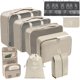 thumbnail image 1 of Organizadores de Viaje para Maletas, Bolsas Equipaje Impermeable Cubo Embalaje Viaje Bolso Almacenamiento a Ropa, Zapato, Cosmético y Accesorio, Organizador Maleta Bolsa (Beige), 1 of 4