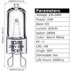 thumbnail image 2 of G9 halogen bulbs, 230V, 10-pack, 2 of 5