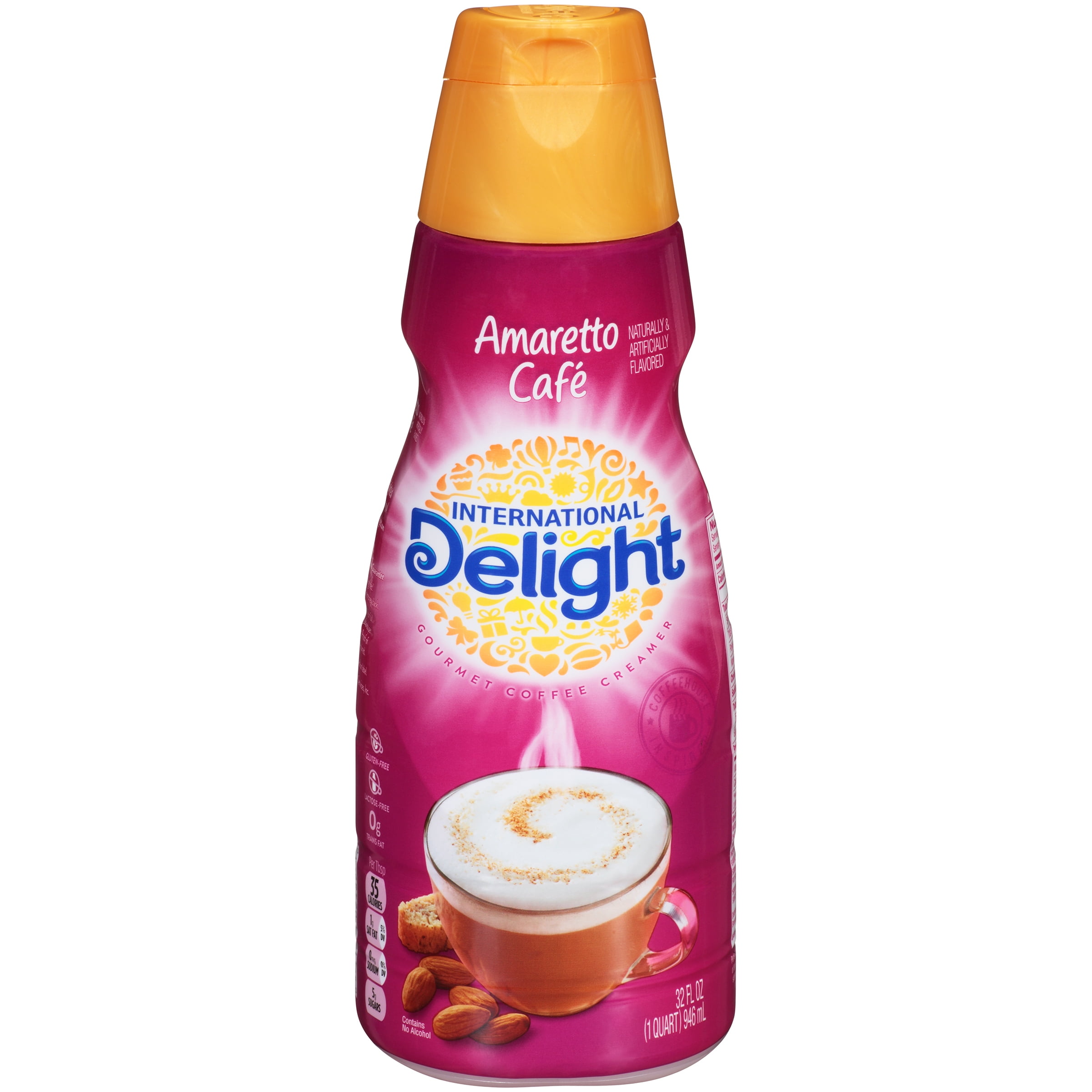 Download International Delight, Amaretto Coffee Creamer, 32 Oz. - Walmart.com
