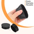 thumbnail image 4 of Unique Bargains 4Pcs Chair Leg Caps, 53mm (2-1/9 Inch) Non-Marking PVC Chair Leg Tips Non-Slip Chair Leg Floor Protectors, Black, 4 of 6