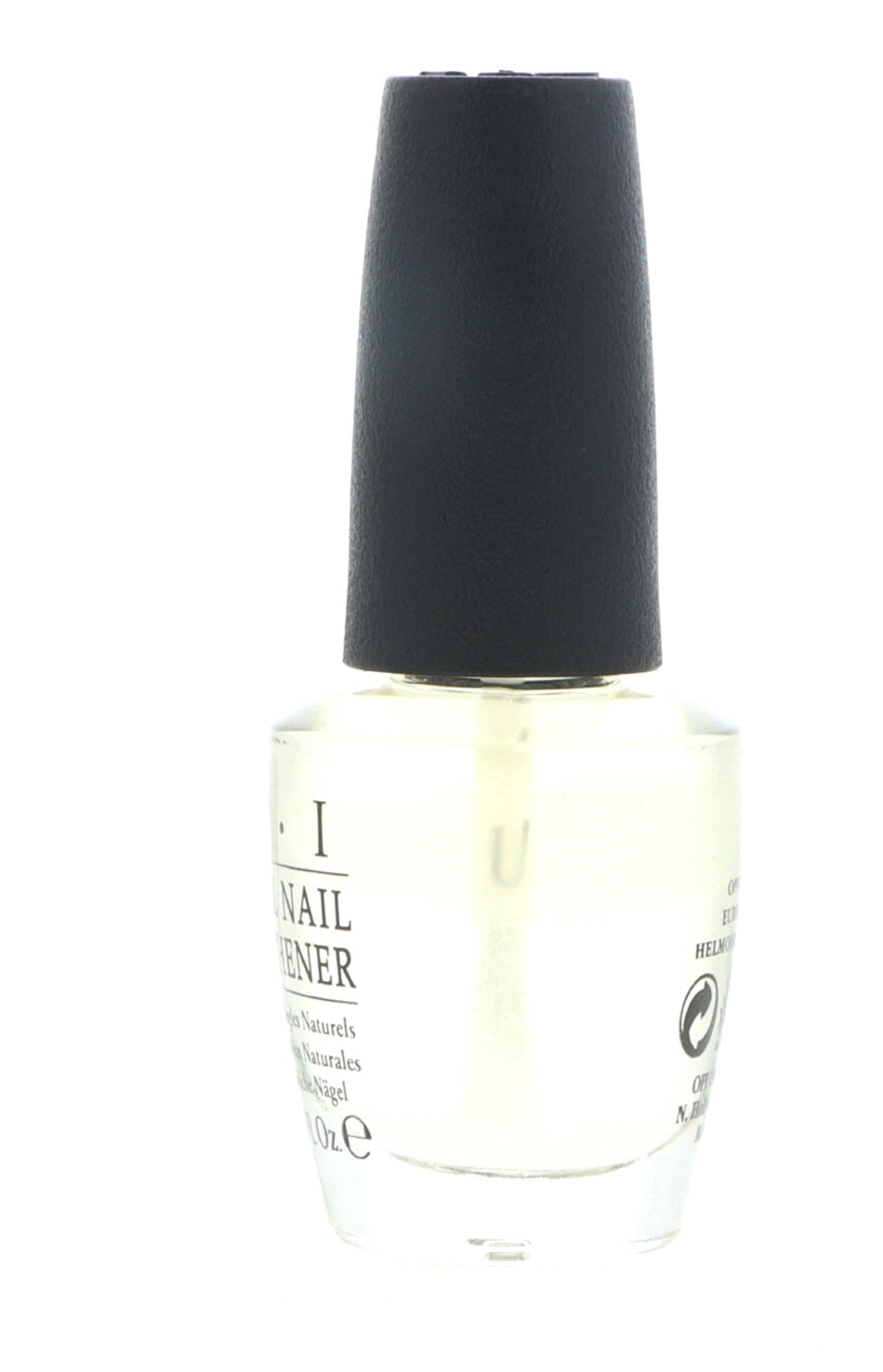 GetUSCart- OPI Natural Nail Strengthener, Vegan Formula, Infused with  Vitamin A & E, Helps Prevent Discoloration, Strengthens Nails, Clear, 0.5  fl oz