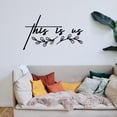 thumbnail image 4 of Handmadetneonsign This Is Us Words Metal Wall Art Light, Letters Quote Sayings Metal Sign Wall Decor, Home Metal Decor, 4 of 5