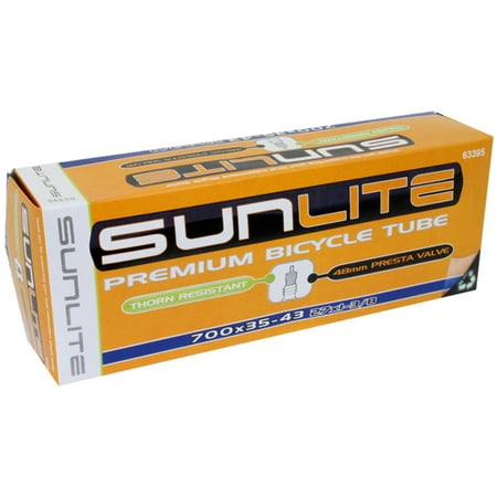 Sunlite 700c 48mm Presta Valve 700x35-43c Thorn Resistant Inner