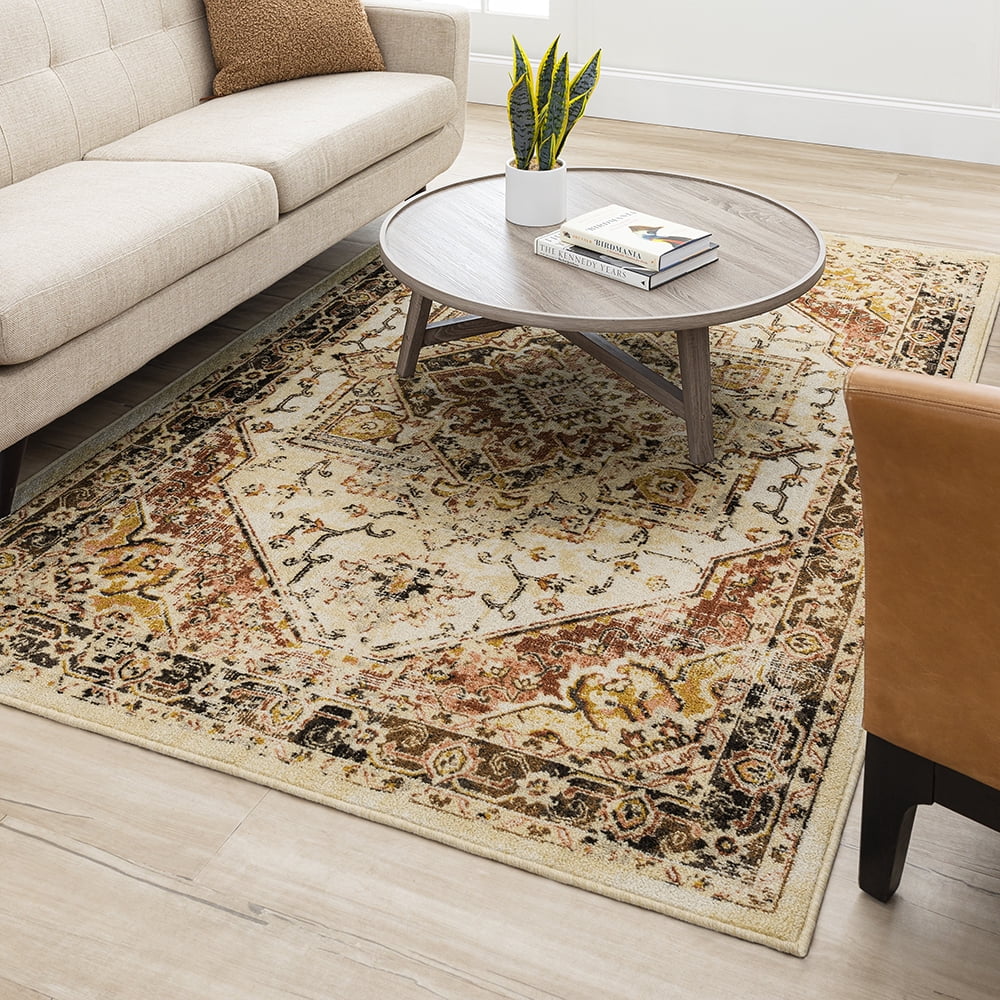 Mohawk Home Annecy Printed Area Rug, Earth, 7' 6" x 10'