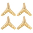 thumbnail image 6 of Jiandong Sofa Leg Metal Sofa Legs for Furniture Replacement, Modern Triangle Feet (4pcs)(6.69X5.12X1.18Inch), 6 of 11