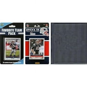 C&I Collectibles NFL New England Patriots Licensed 2013 Score Team Set and Favorite Player Trading Card Pack Plus Storage Album O/S