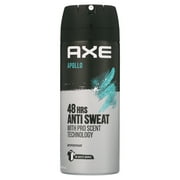 Axe Apollo Body Spray Deodorant For Men, 6 Pack, 150Ml