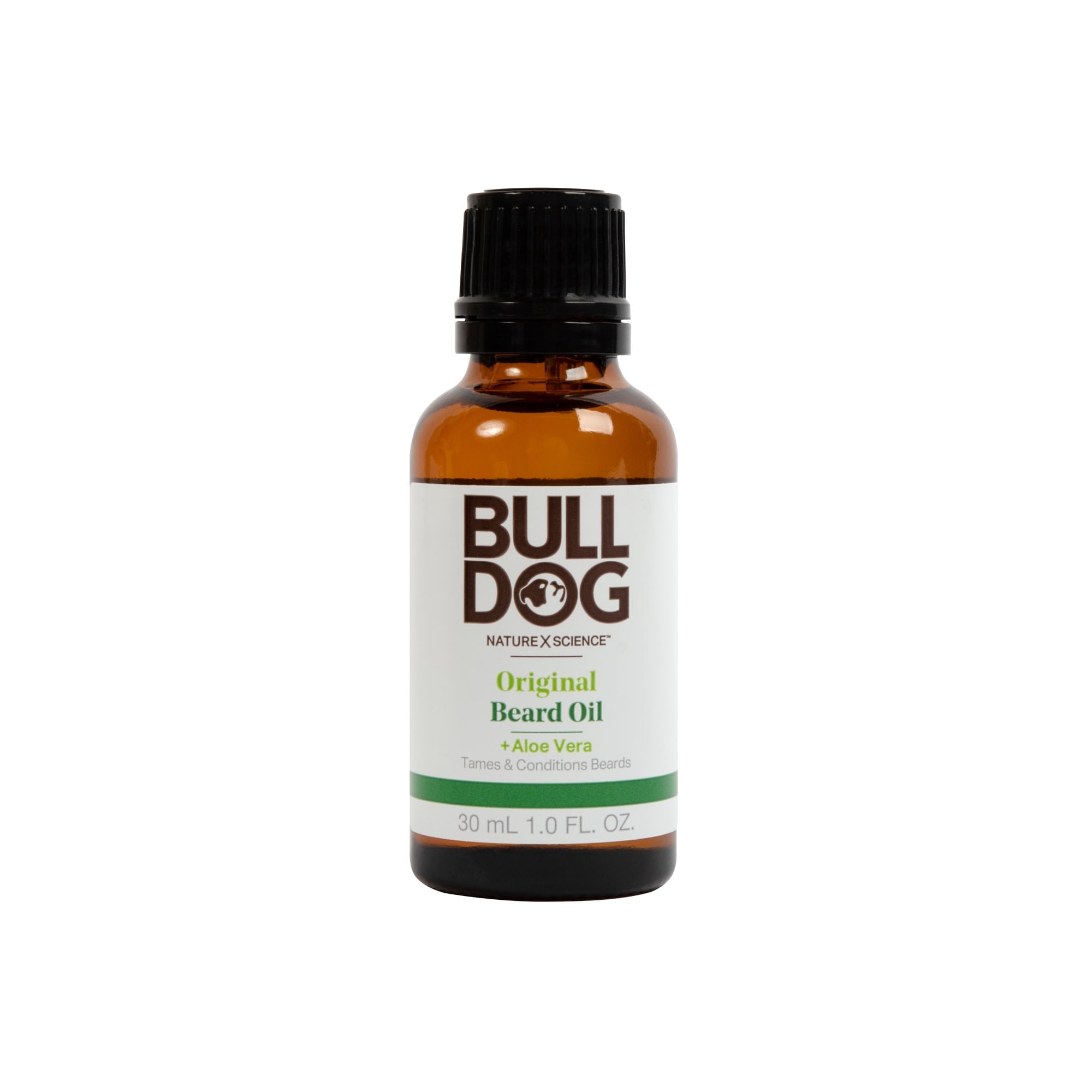 BULLDOG Grooming Original Beard Oil, Tames & Conditions Beards, 1 FL OZ
