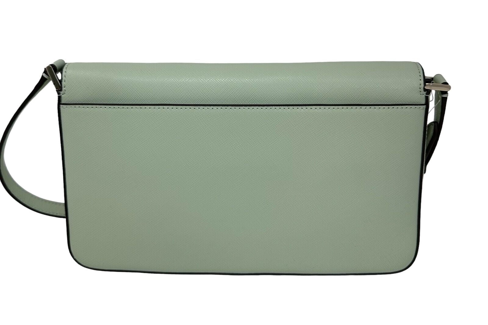 Kate Spade Staci Flap Shoulder Light Olive Saffiano Leather Bag KF371 $329