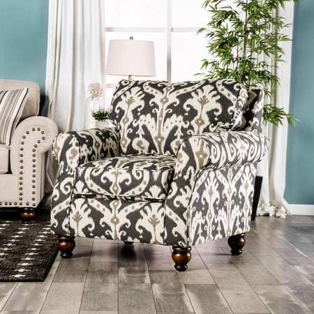 Transitional Fabric Upholstery Chair in Beige Calloway by Furniture of America