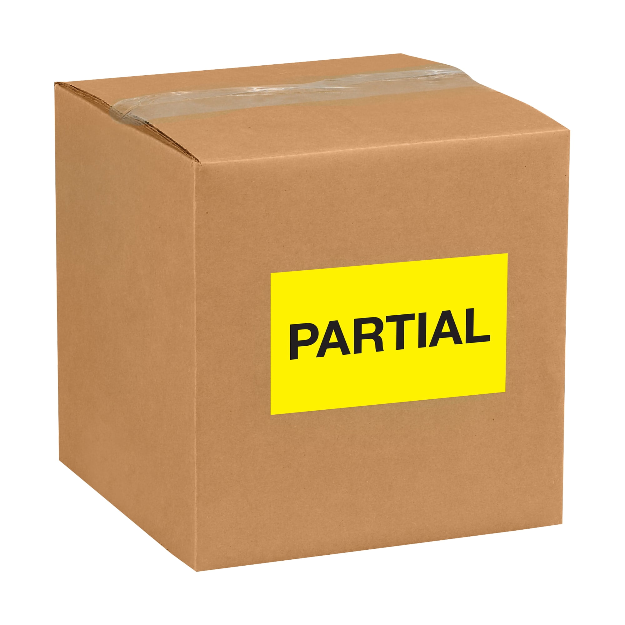 Tape Logic® Preprinted Special Handling Labels, DL1123, Partial, Rectangle, 3" x 5", Fluorescent Yellow, Roll Of 500
