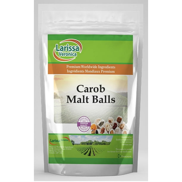 Larissa Veronica Carob Malt Balls, (8 oz, 2Pack, Zin 524826