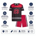 thumbnail image 4 of Quad Seven Boys Activewear Set – 2 Piece Athletic Basketball Shirt and Gym Shorts, Lightweight Breathable Sports Outfit for Boys, 4 of 7