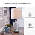 thumbnail image 5 of Signature Design by Ashley Casual Bandile Table Lamp  Clear/Bronze Finish, 5 of 6