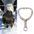 thumbnail image 1 of Nez de Bétail Pince Sphérique Durable en Acier Inoxydable Traction Ferme de Vaches, 1 of 7