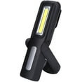 thumbnail image 1 of COB LED Portable Light USB Rechargeable COB Work Light Multifunction Flashlight With Hanging Hook, Magnetic Holders for Auto Repair, Camping, Emergency (Black), 1 of 5