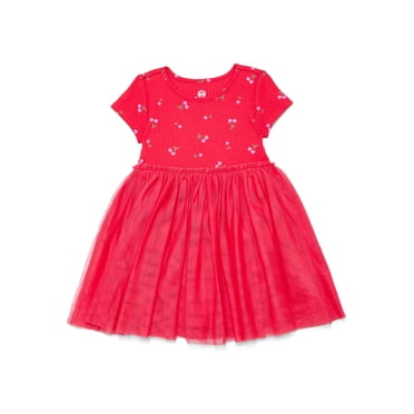 Wonder Nation Toddler Girls Tutu Dress, Sizes 12M-5T