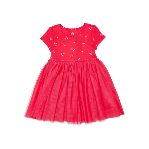 Wonder Nation Toddler Girls Tutu Dress, Sizes 12M-5T