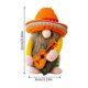 thumbnail image 3 of Carnival Faceless Old Man Party Gnome South Gnome Hawaiian Musical Instrument Playing Decoration, 3 of 8