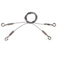 thumbnail image 5 of Fil de Suspension Réglable pour Photos Supports Robustes - Lot de 4 Matériel de Suspension, 2M X1.5mm Corde en Acier Inoxydable, 5 of 5