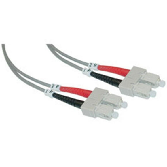 Câble à Fibre Optique SC Multimode Duplex 50-125 2 Mètres (6,6 Pieds)