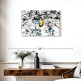 thumbnail image 3 of Elephant Stock Japanese White-eye Pop Wall Art - Horizontal Canvas Wall Art - Living Room Wall Decor - Animal Canvas - Gray And Blue Decor - 30" x 20", 3 of 8