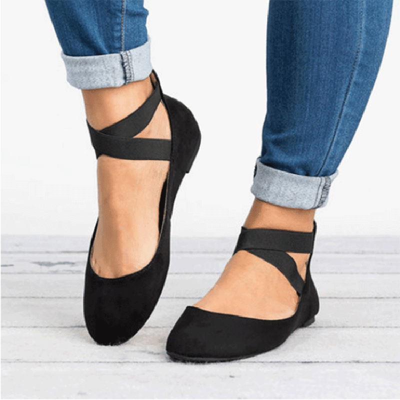 Cribun Women's Classic Ballerina Flats 